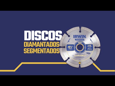 DISCOS DIAMANTADOS TIPO SEGMENTADO - IRWIN