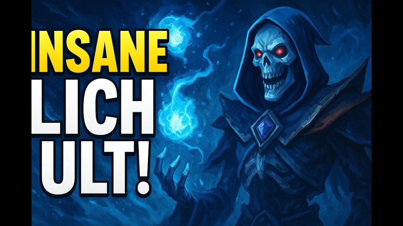 Dota 2 Lich Gameplay – Insane Chain Frost Team-Wipe!
