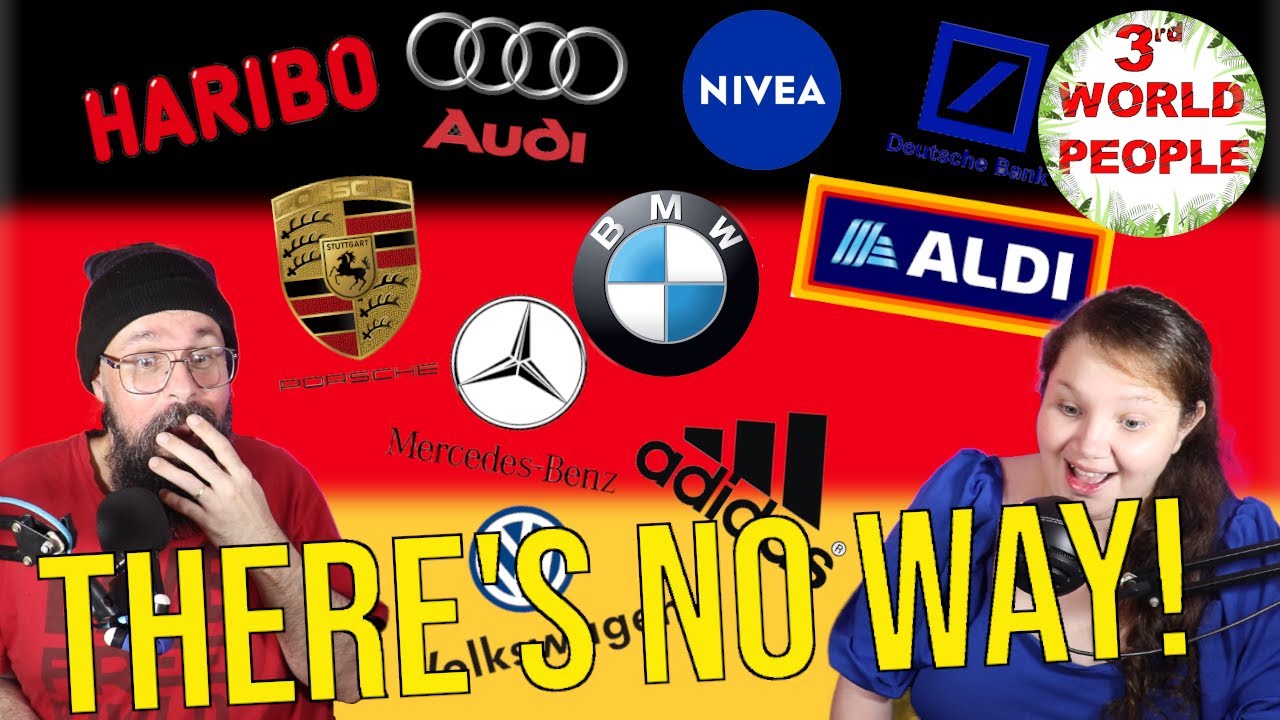 3rd WORLD PEOPLE REACT: 15 GERMAN BRANDS YOU PRONOUNCE WRONG | GERMANY REACTION