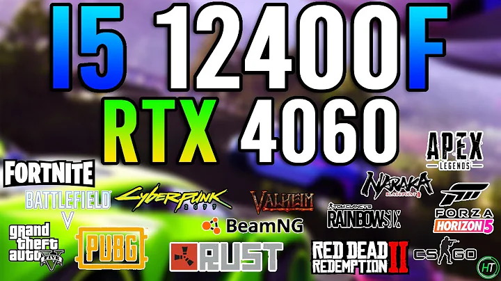 Intel i5 12400F + RTX 4060 - Tested in 15 Games