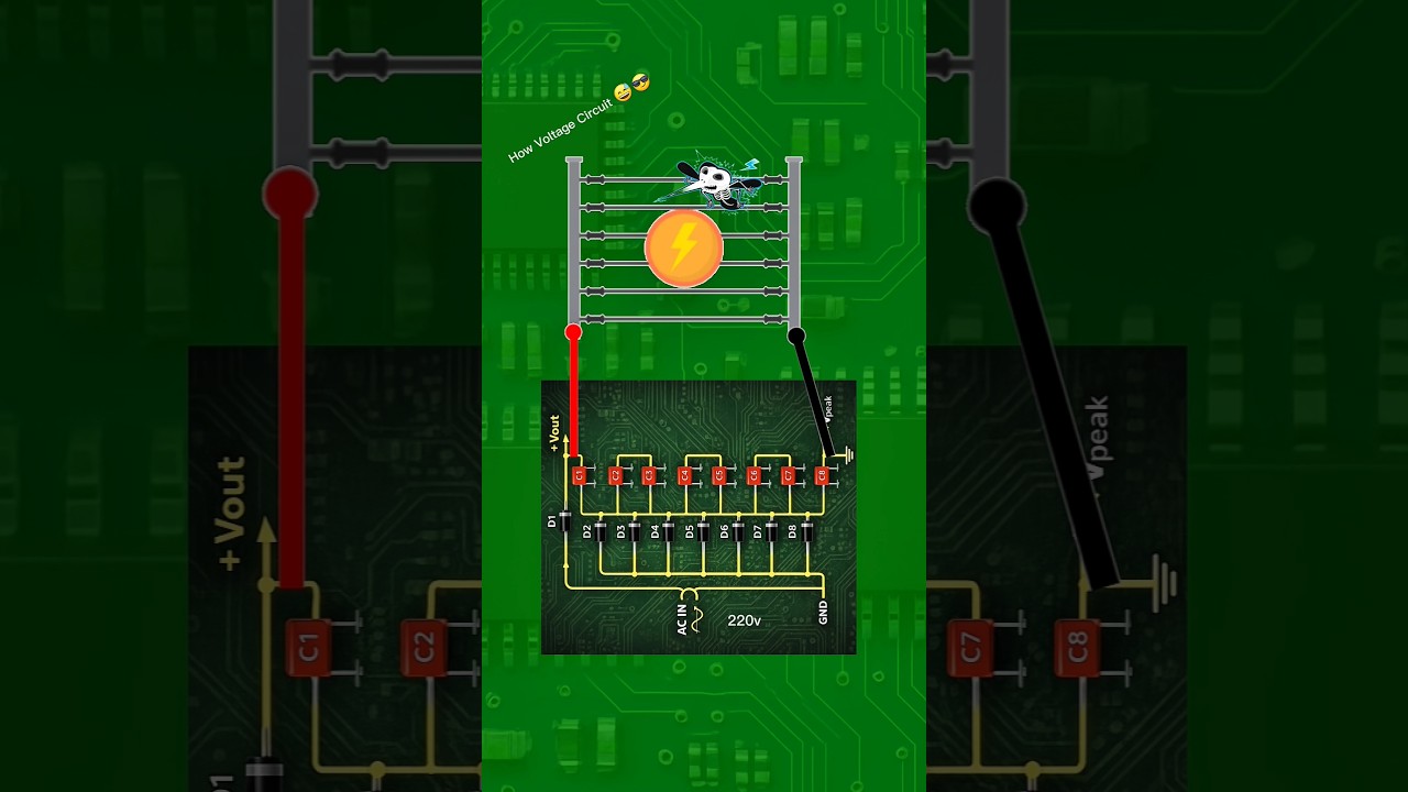 Mosquito killer circuit 🤯✅ 