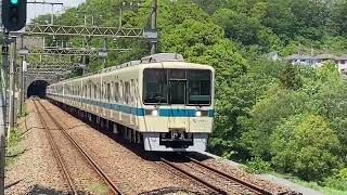 小田急8000形 8058編成はるひ野到着