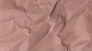 Beige Crumpled Paper Texture Background | 4K | Global Kreators