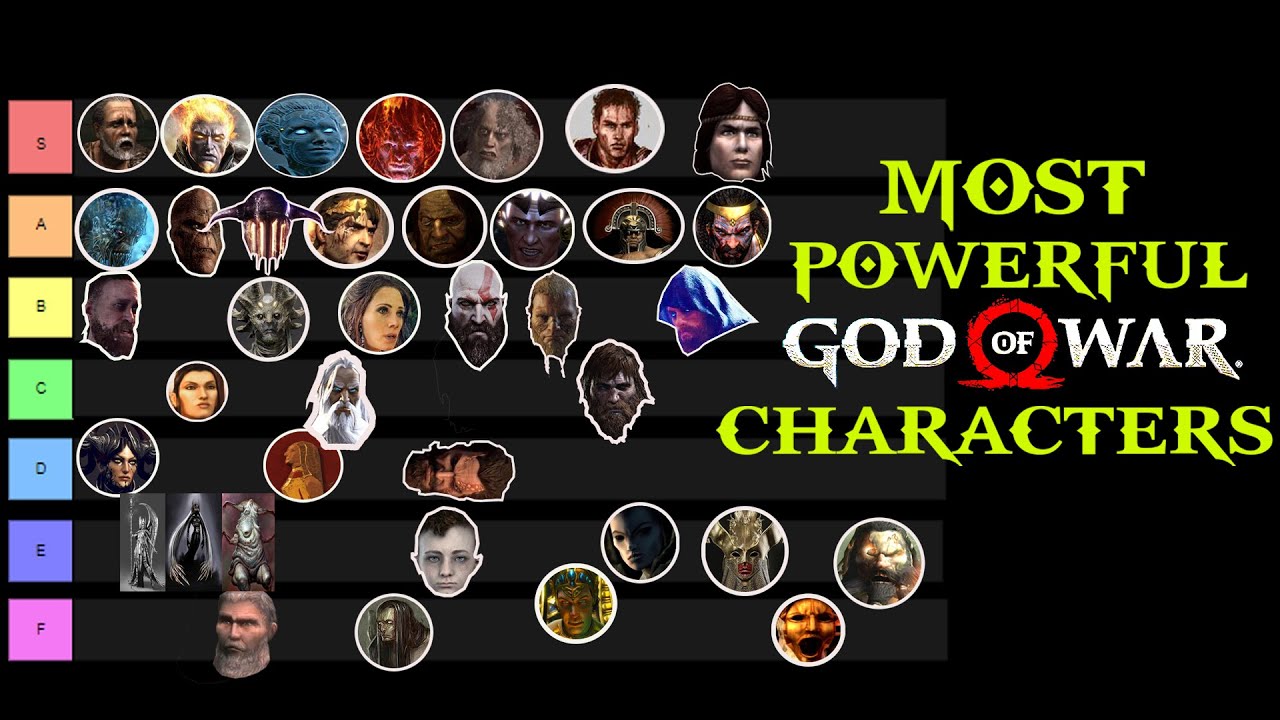 God Of War Characters List