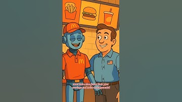 “When AI Gets a Job at McDonald’s 🍔💻”