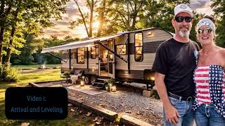 RV setup for beginners: How to level and stabilize your camper.￼