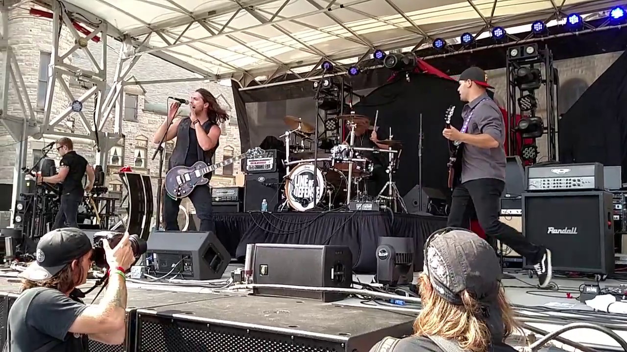 Line Of Defense Band @ Ink In The Clink 2017 (Follow Me)