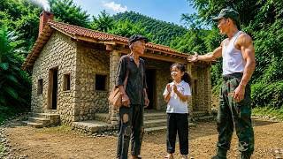 Completed the Most Beautiful House in the Forest – Reunited with My Poor Father After Years Apart