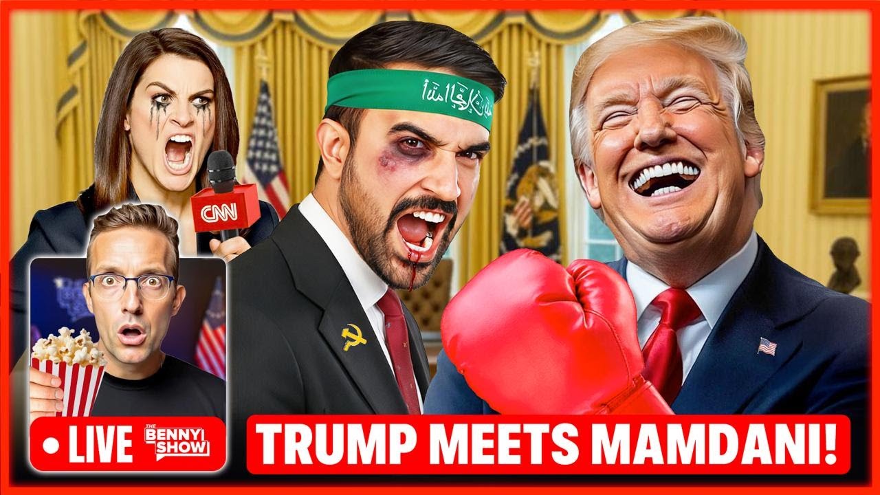 🚨 Trump With 'Communist' NY Mayor Mamdani LIVE Right Now in Oval Office | TORCHING Press 🤣