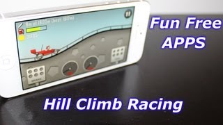 iPhone App Review - Hill Climb Racing screenshot 1