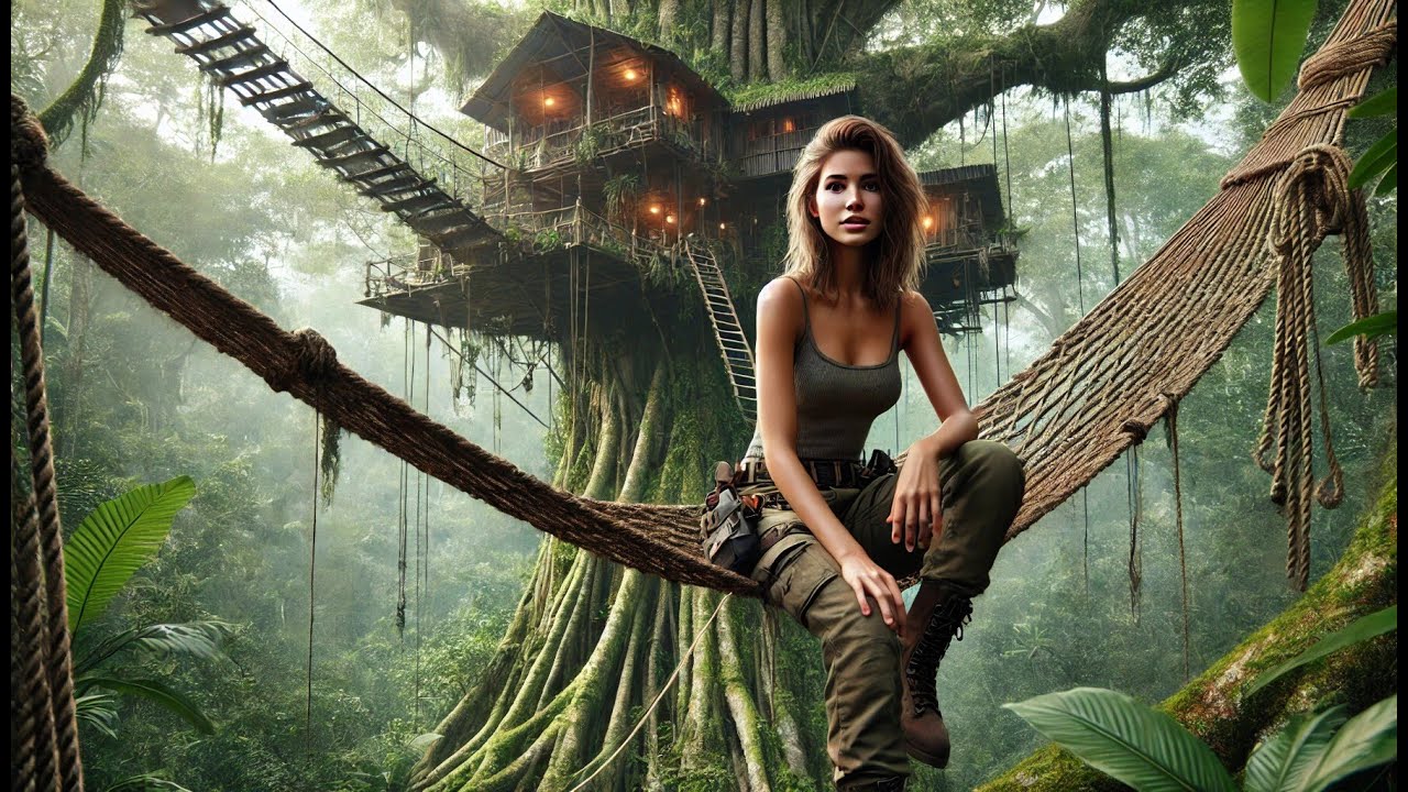 The Academy Declared the Jungle Unsafe — The Human Built Rope Hammocks and Treehouse | HFY Story