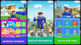 Giant Lift Heroes Idle Workout Gameplay || New Game screenshot 5