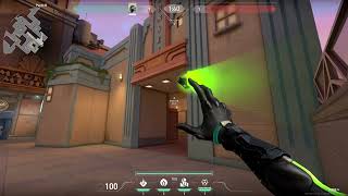 Viper Poison Cloud Site B - Defending - Sunset Guide (Valorant) screenshot 2