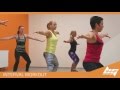 Interval workout  step aerobic