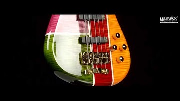 Warwick Custom Shop Masterbuilt - Streamer LX Special Patchwork HP Finish