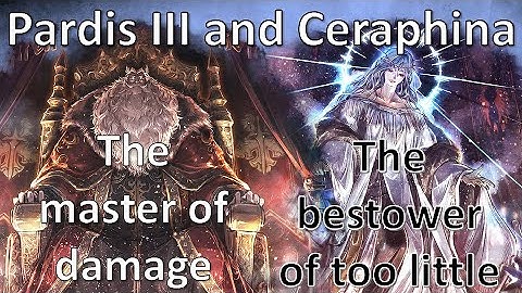 Pardis III and Ceraphina: The master of damage, The bestower of too little | Octopath Traveler: COTC