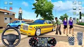 Taxi Sim 2022 - Driving Luxury Limo for Rich Customers - Android gameplay screenshot 3