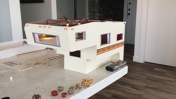 1/10 Scale Slide-in Truck Camper Build for Carisma f150 part 2