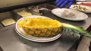Making a piña rellena P/1 at Casa Bravos in Norwalk Ohio. Come and join us.