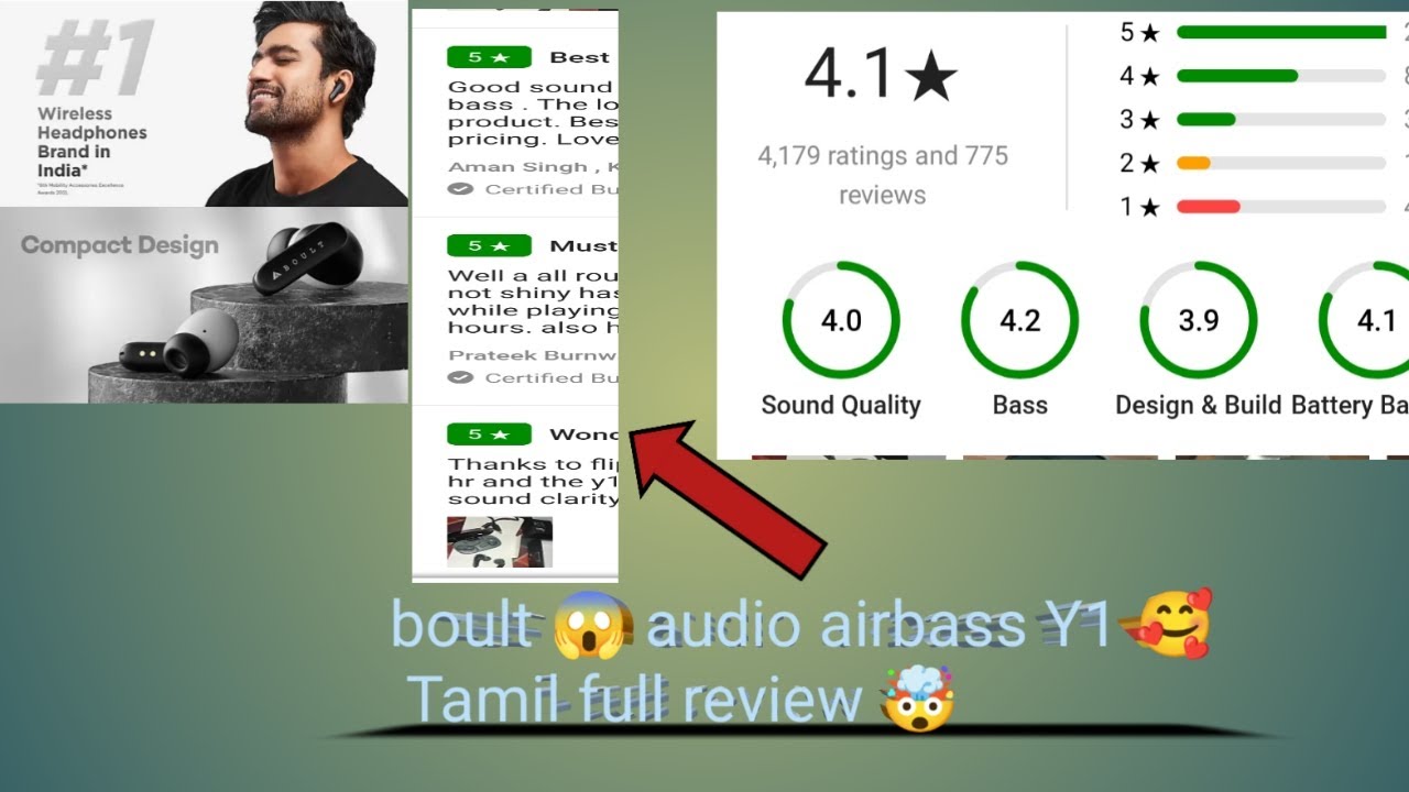 Boult😘 Audio AirBass Y1 TWS😱 Earbuds🔥 Full review tamil 🔊 | REVIEW after 2months