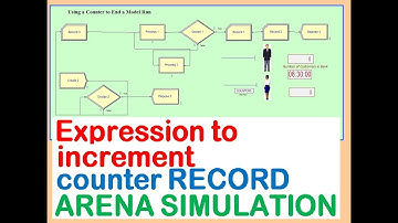 Using Expression within Record counter Arena Simulation