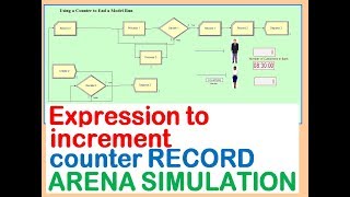 Using Expression within Record counter Arena Simulation screenshot 5