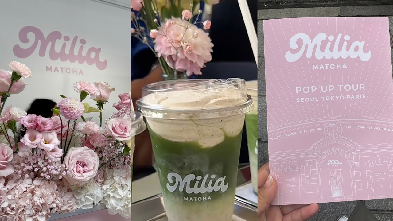 Pop-Up Milia Matcha : HYPE ou RÉVÉLATION ?! 🍵 (Mon avis sincère)