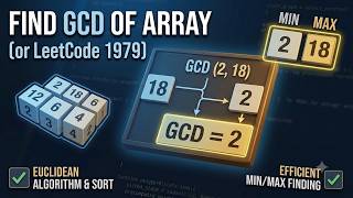 LeetCode 1979 - Find Greatest Common Divisor of Array - Math & Sorting Algorithms