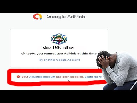 Your Google Publisher Account has been disabled/adsense & admob - YouTube