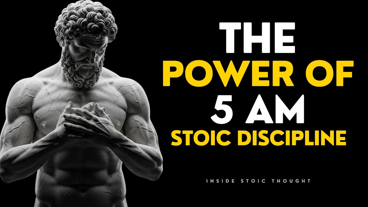 The Power of 5 AM — STOIC DISCIPLINE THAT CHANGES YOUR DESTINY | STOICISM