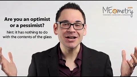 Are you an Optimist or a Pessimist? Hint: It has nothing to do with the content of the "glass"