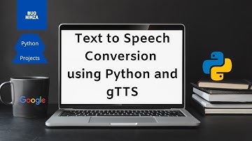 Convert Text into Speech using Python and Google Text to Speech (Gtts) || Python Project