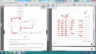 RescorlaMaths D1 June 2016 paper Q5 Flow Charts