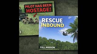 RESCUE OPS of 3 PILOTS | High-Risk Extraction | Arma 3 Full Gameplay