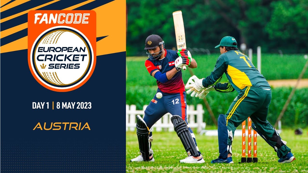 🔴 FanCode ECS Austria, 2023 Day 1 T10 Live Cricket European Cricket 