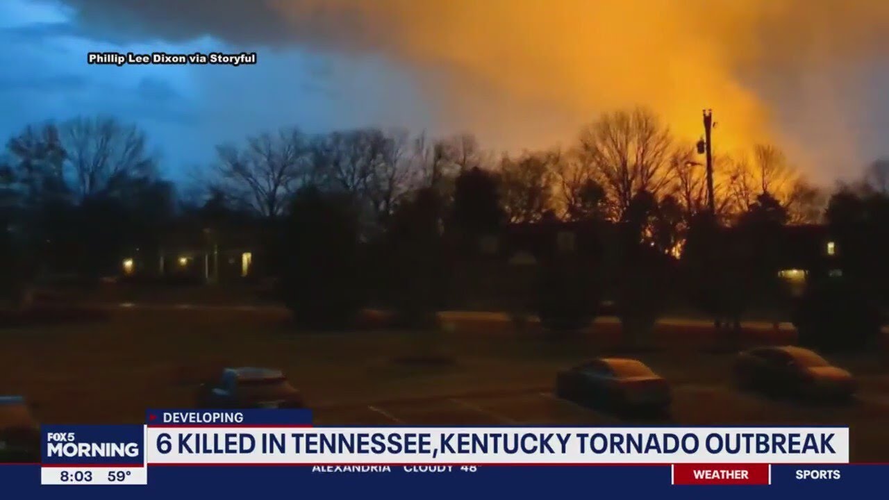 Tornado outbreak leaves behind damage in Tennessee, Kentucky YouTube