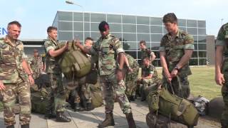 NOBLE JUMP 17 - Dutch Marines depart from Netherlands to Sibiu, Romania