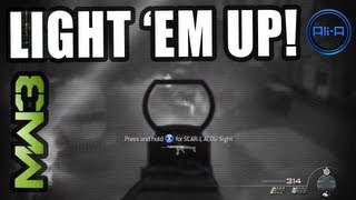 NEW! MW3 "Light 'Em Up" Gameplay! Spec Ops Mission! - (Modern Warfare 3 DLC) screenshot 5