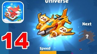 Merge Plane Click & Idle Tycoon Gameplay Unlocking Plane No 26 Universe Plane screenshot 1