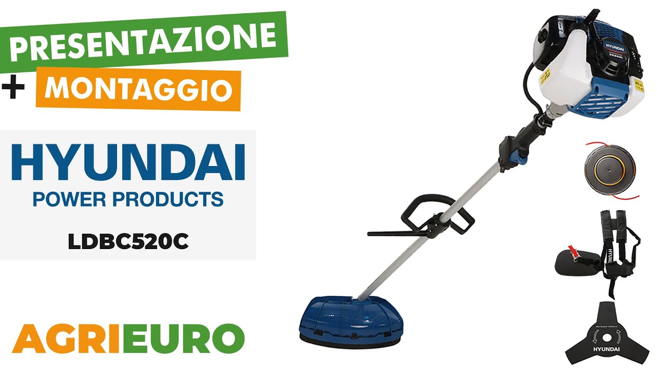 Cavo Di Avviamento A Strappo Per Decespugliatore 33-62 Cc | Compatibile Con Hyundai HYBC5200 E Motori 40-5, 44-5 | Nero | Installazione Facile
