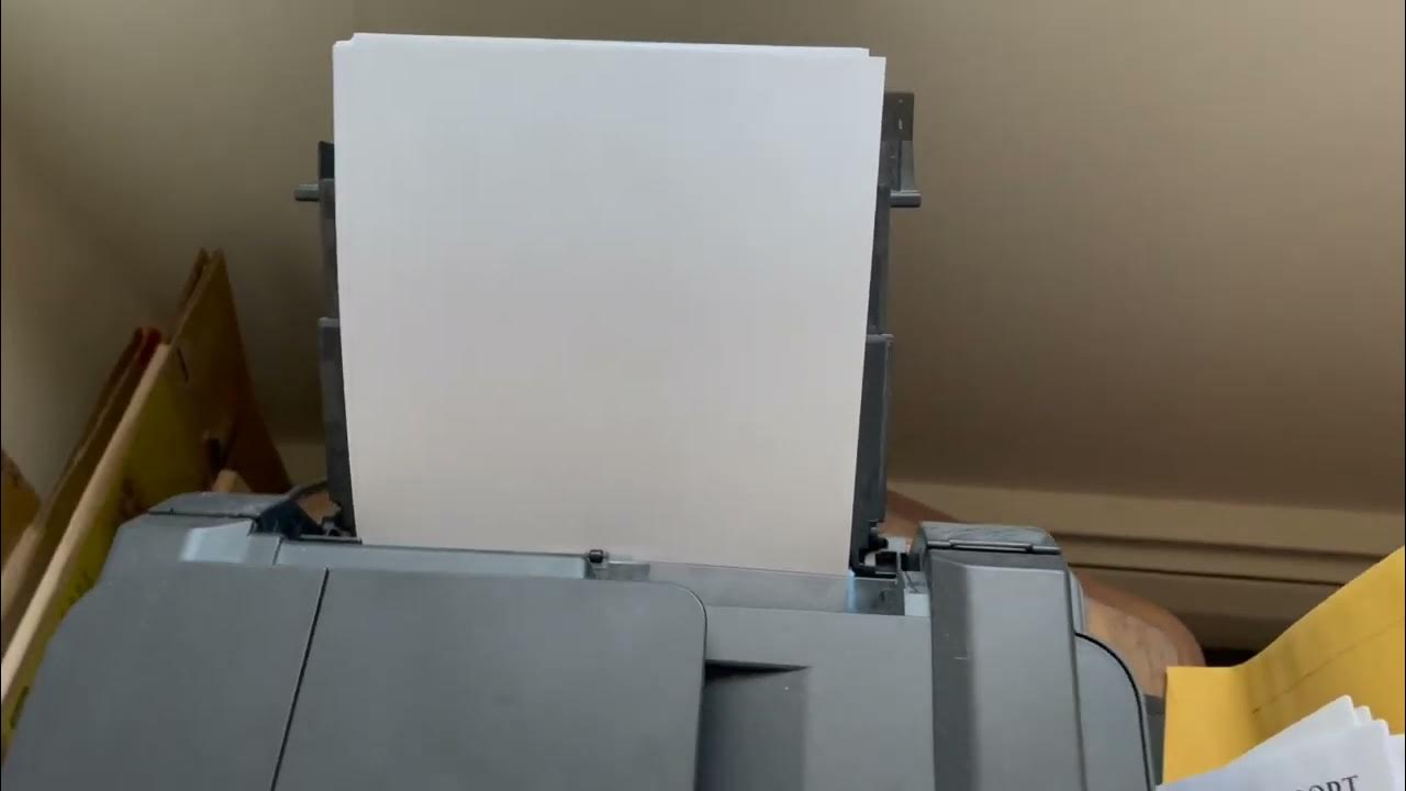How to load printer paper in printer YouTube