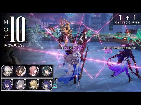 【 MoC 10 - 2C 】No Blade? Believe in Seele (v1.2-1 Kafka) | Honkai Star Rail | Memory of Chaos