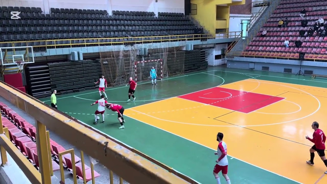 Десетто коло Прва Македонска Футсал Лига КМФ Кеги Моби 7(2):(1)2 КМФ Балкан