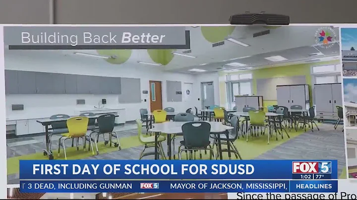 First Day Of School For San Diego Unified