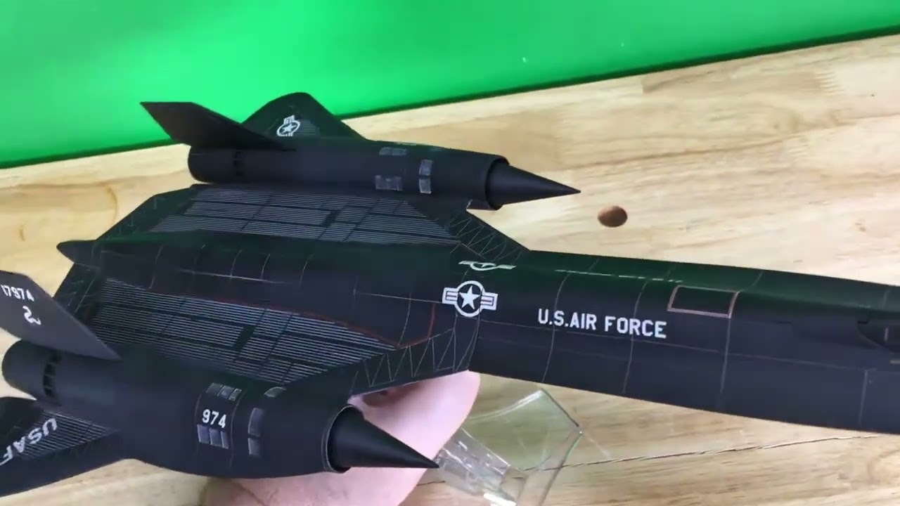 Century Wings SR-71 Blackbird 1/72 Scale Diecast Model Aircraft