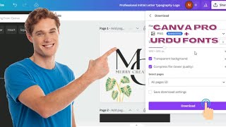 How to Get Canva Pro for FREE | With URDU Fonts | One Click screenshot 4