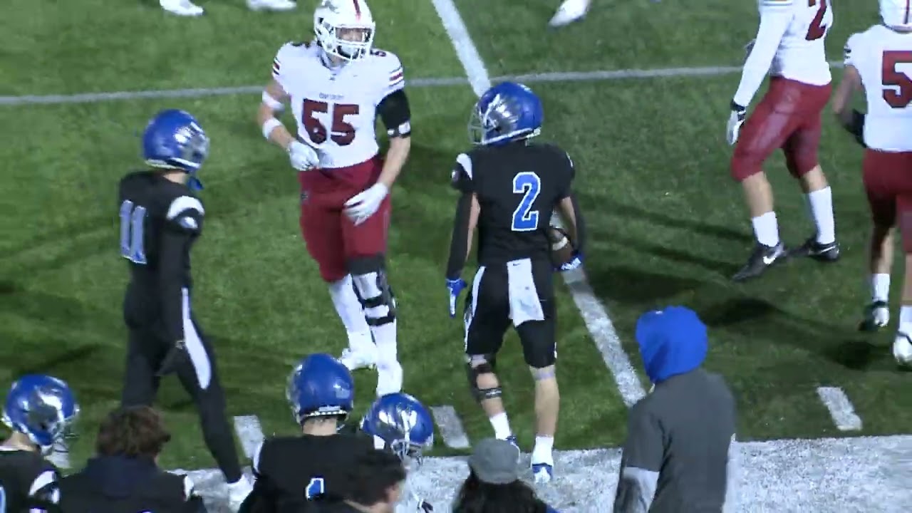 Lakeland v. Milford Football Highlights