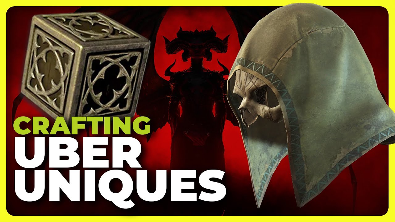 How to CRAFT UBER UNIQUES In Diablo 4 YouTube