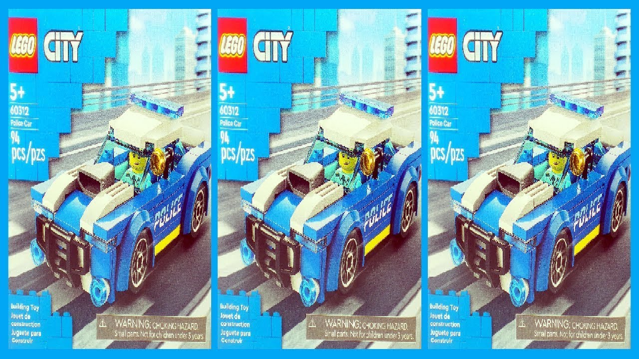 Lego City Police Car Toy 60312 : Target