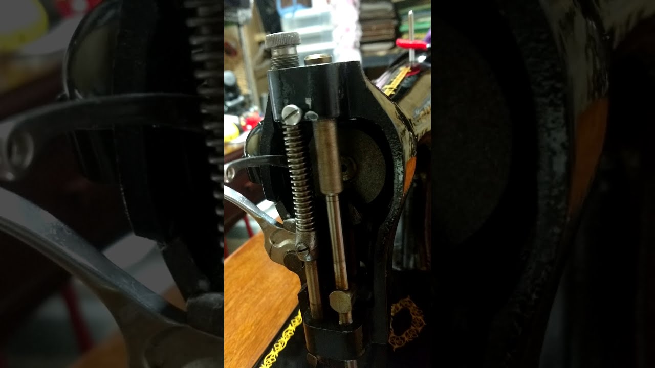 Oiling the Singer 1591 Part 1 YouTube